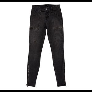 J Brand Kassidy Grey Cascade Skinny Leg Jeans